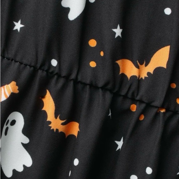 NWT BloomChic Adorable Halloween Dress with pockets!! black cat ghost witch - Picture 3 of 5